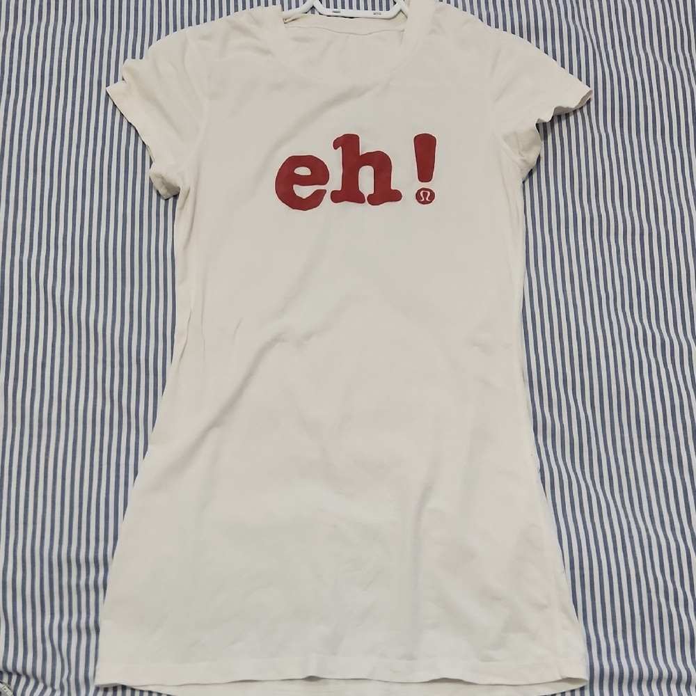 RARE Lululemon 2010 Olympics Tshirt.